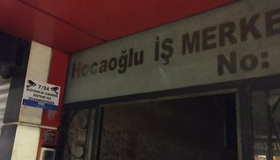 HOCAOĞLU İŞHANI GÜVENLİK KAMERASI MONTAJIMIZ